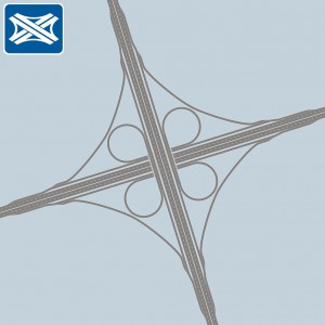 Autobahnkleeblatt