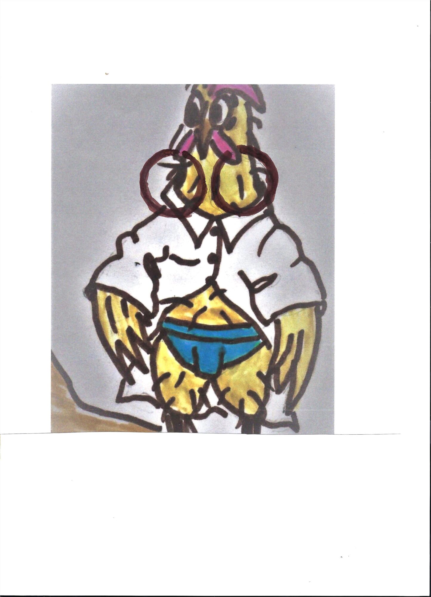 Gerlinde und ihr geschmückter Carl IFBlog