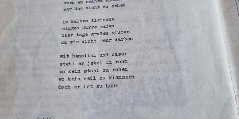 Zwischen Abgrund und Realität. TEIl 1: Die Abgründe